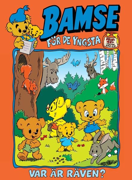 Bamse fOr de yngsta – juli 2023 Cover