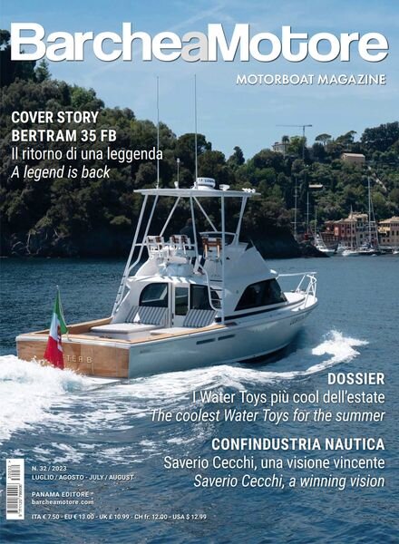 Barche a Motore – Luglio-Agosto 2023 Cover