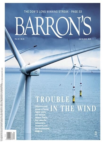 Barron’s – July 24 2023 Cover