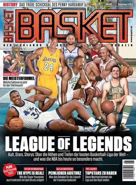 Basket Germany – Juli 2023 Cover