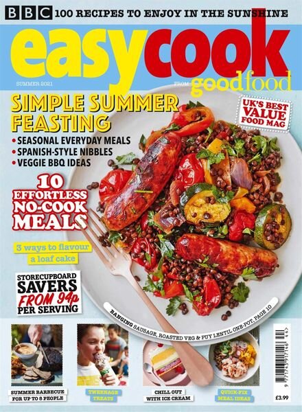 BBC Easy Cook – July 2021 Cover
