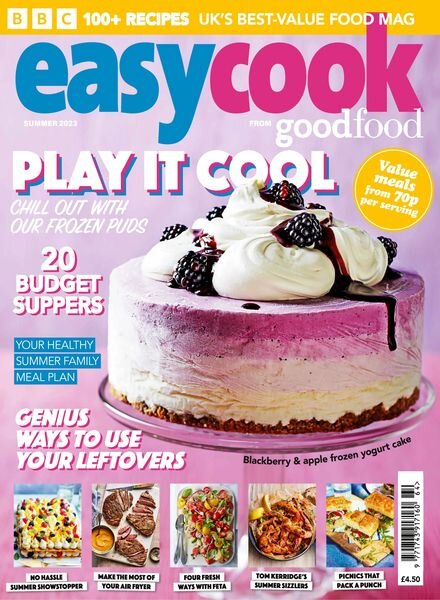 BBC Easy Cook Magazine – July 2023 Cover