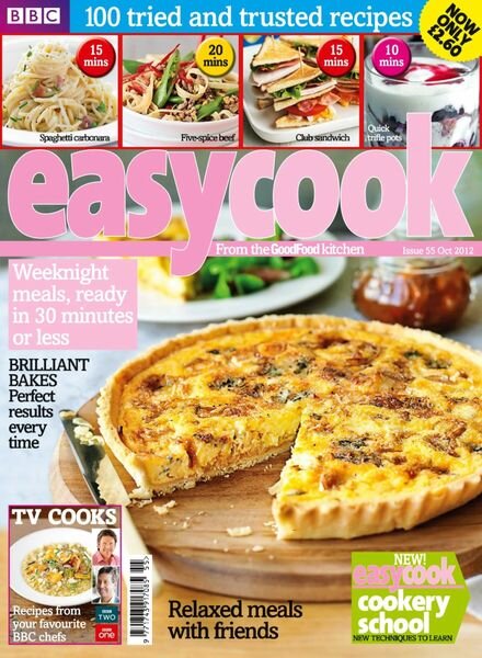 BBC Easy Cook – October 2012 Cover