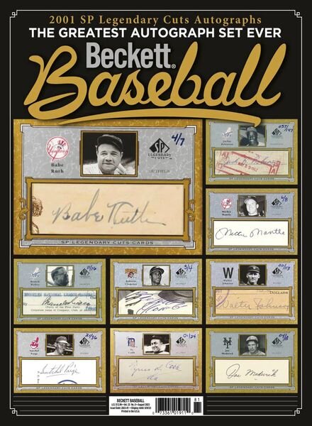 Beckett Baseball – August 2023 Cover