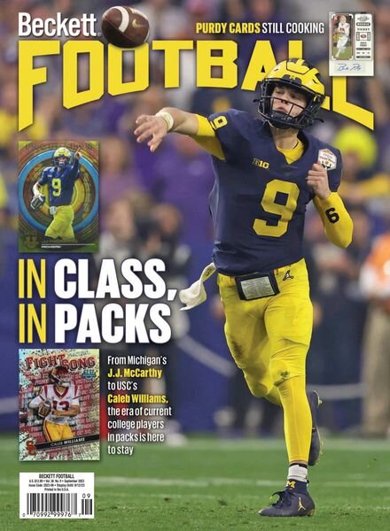Beckett Football – September 2023 Cover
