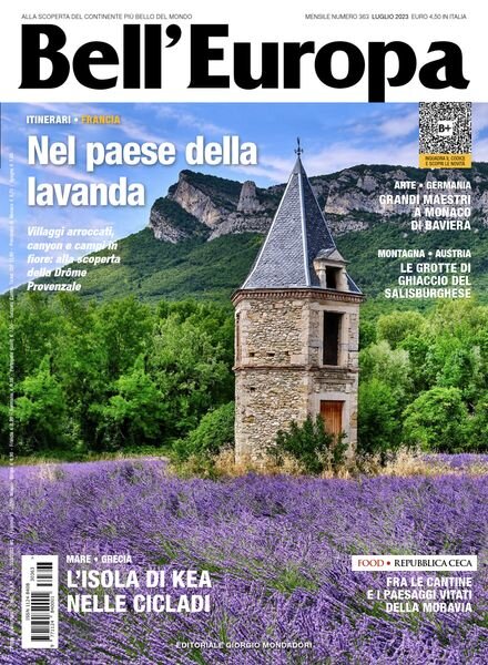 Bell’Europa – Luglio 2023 Cover