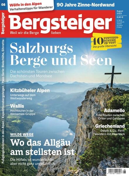 Bergsteiger – August 2023 Cover
