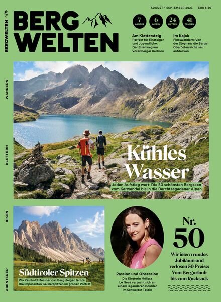 Bergwelten Germany – August-September 2023 Cover