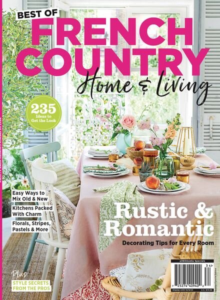 Best of French Country Home & Living – July 2023 Cover