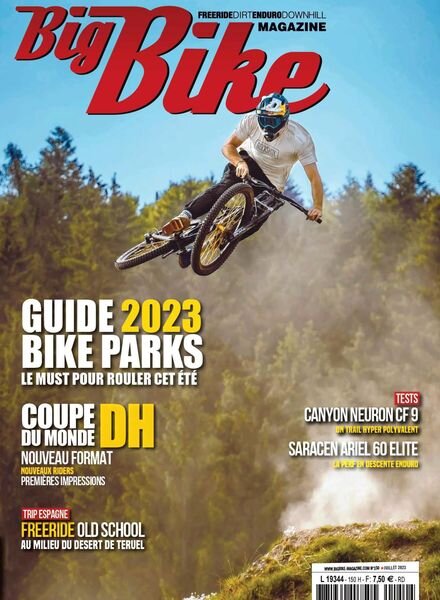 Big Bike Magazine – juillet 2023 Cover