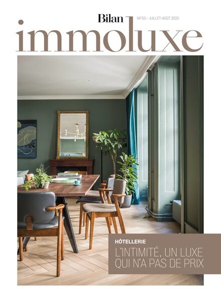 Bilan Immoluxe – Juillet-Aout 2023 Cover