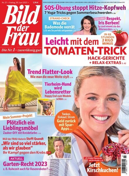 Bild der Frau – 30 Juni 2023 Cover