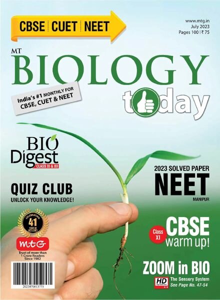 Biology Today – July 2023 Cover