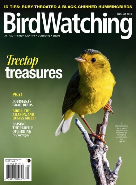 BirdWatching USA – July-August 2023 Cover