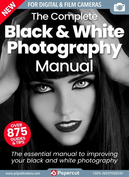 Black & White Photography The Complete Manual – June 2023 Cover