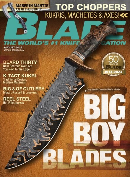 Blade – August 2023 Cover