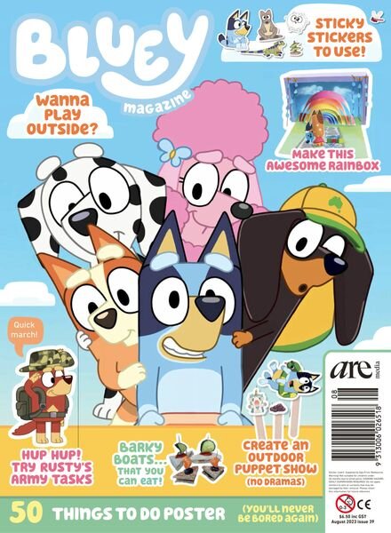 Bluey Magazine – July 2023 Cover