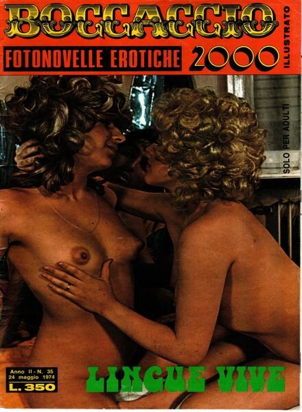 Boccaccio 2000 Illustrato – N 35 24 Maggio 1974 Cover