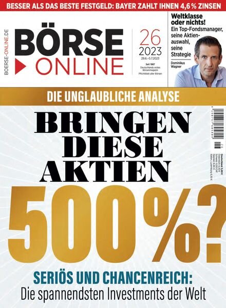 Borse Online – 29 Juni 2023 Cover