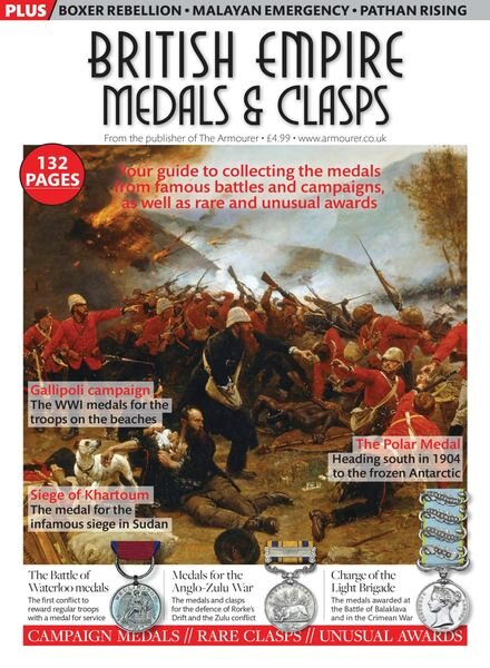 British Empire Medals & Clasps – July 2023 Cover
