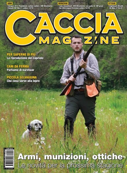 Caccia Magazine – agosto 2023 Cover