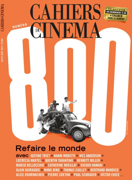 Cahiers du Cinema – Juillet-Aout 2023 Cover