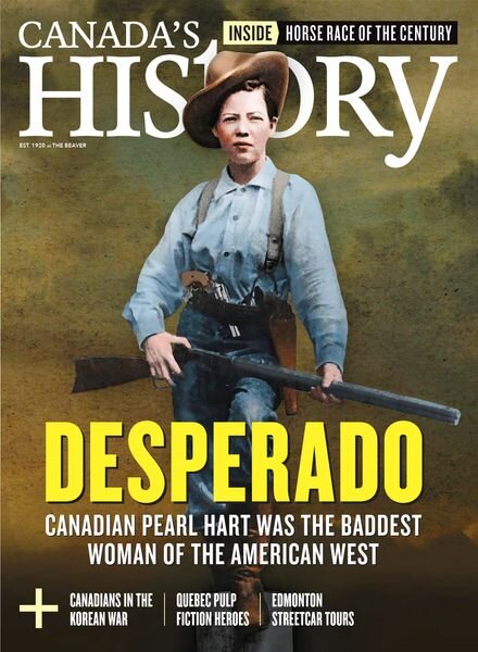 Canada’s History – August-September 2023 Cover