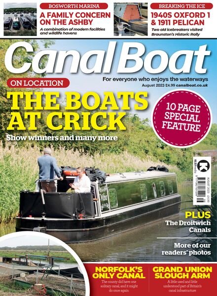 Canal Boat – August 2023 Cover
