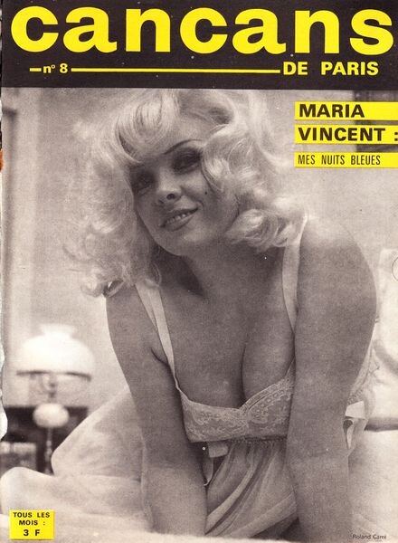Cancans de Paris – n. 8 1966 Cover