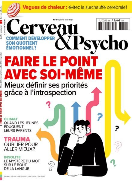 Cerveau & Psycho – Juillet-Aout 2023 Cover