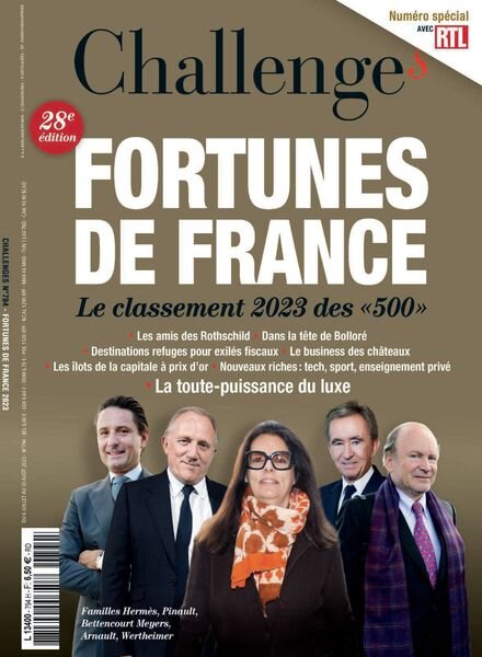 Challenges – 6 Juillet 2023 Cover