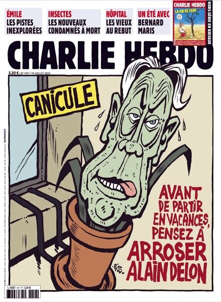 Charlie Hebdo – 19 Juillet 2023 Cover