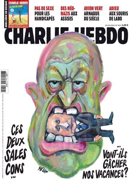 Charlie Hebdo – 28 Juin 2023 Cover