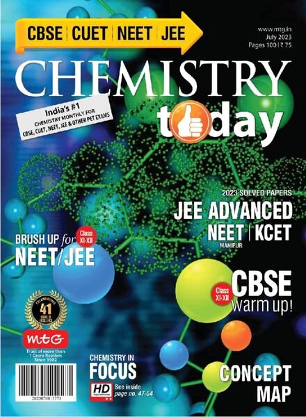 Chemistry Today – July 2023 Cover