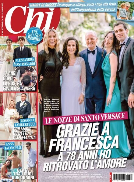 Chi – 12 luglio 2023 Cover