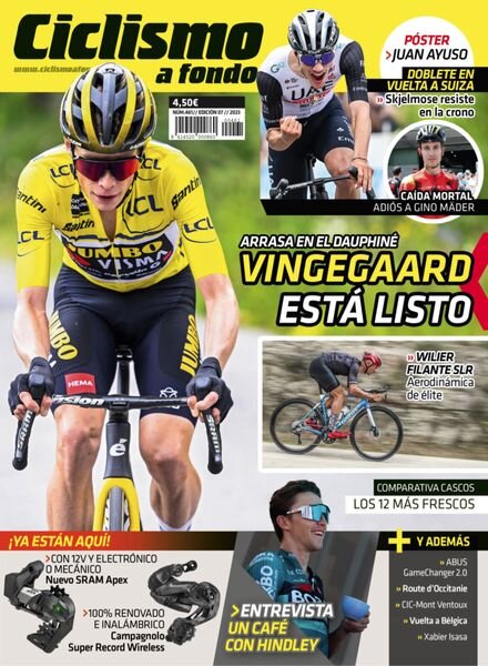 Ciclismo a Fondo – julio 2023 Cover