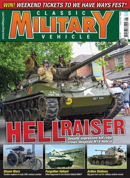 Classic Military Vehicle – August 2023 Cover