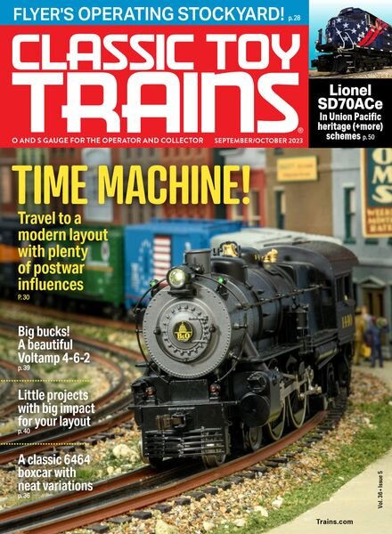 Classic Toy Trains – September-October 2023 Cover