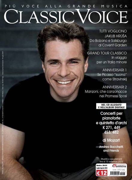 Classic Voice – Luglio-Agosto 2023 Cover