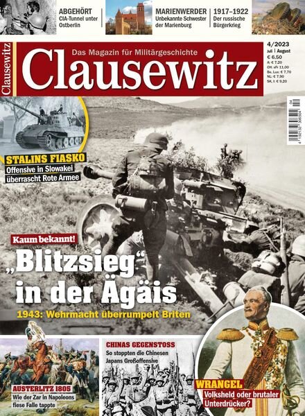 Clausewitz – Juli-August 2023 Cover