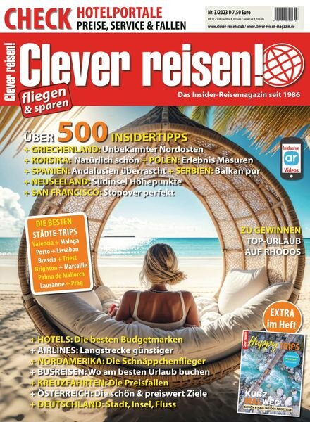 Clever Reisen – August 2023 Cover