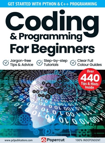 Coding For Beginners – July 2023 Cover