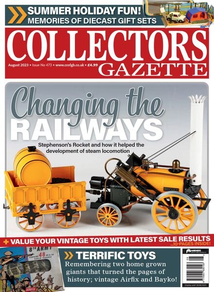 Collectors Gazette – Issue 473 – August 2023 Cover