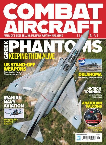Combat Aircraft – August 2023 Cover