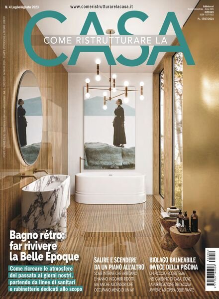 Come Ristrutturare la Casa – Luglio Agosto 2023 Cover