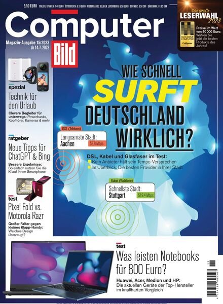 Computer Bild Germany – 14 Juli 2023 Cover