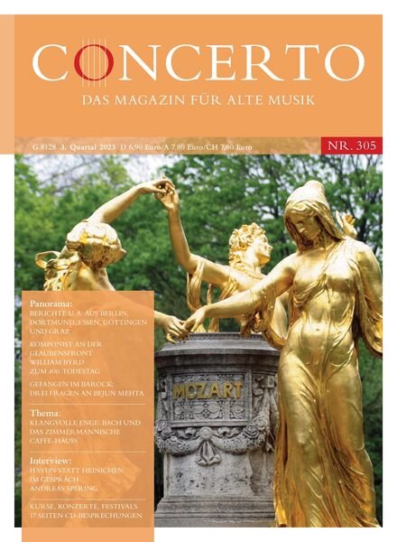 Concerto – Juli 2023 Cover