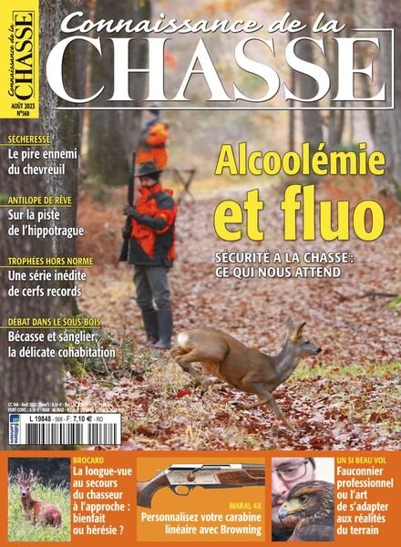 Connaissance de la Chasse – Aout 2023 Cover