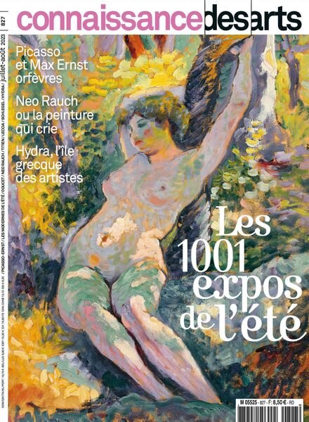 Connaissance des Arts – Juillet-Aout 2023 Cover