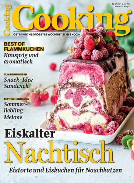 Cooking Austria – 21 Juli 2023 Cover
